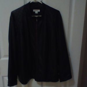 CJ Banks 2x ladies leather jacket